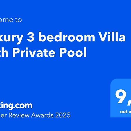 Luxury 3 Bedroom Villa With Private Pool 카바나스데타비라 외부 사진