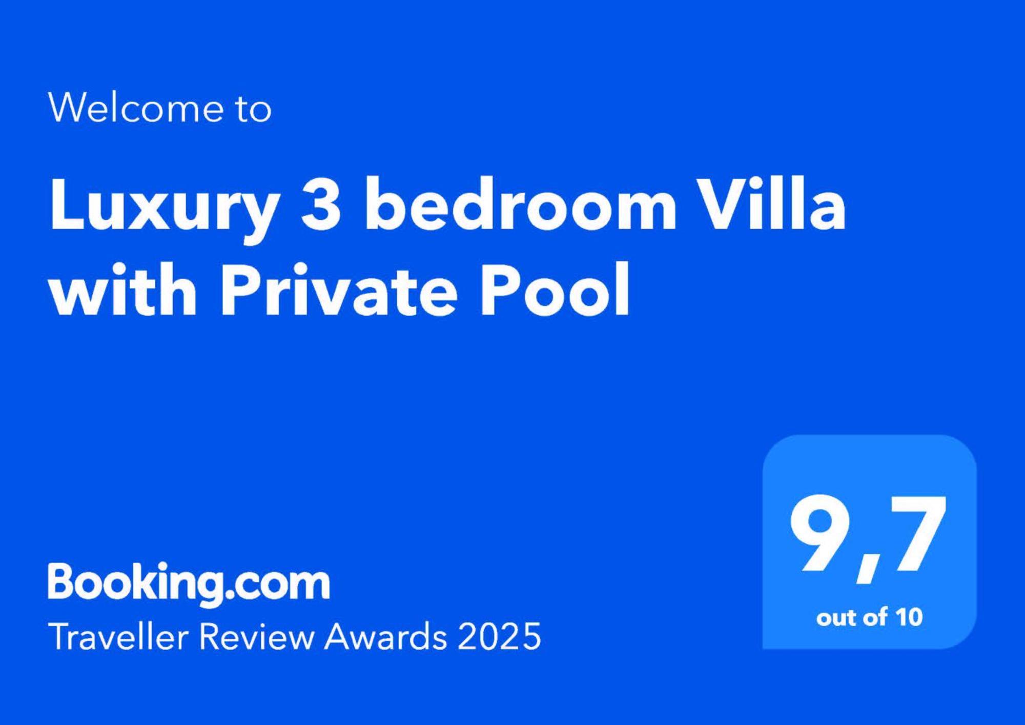 Luxury 3 Bedroom Villa With Private Pool 카바나스데타비라 외부 사진